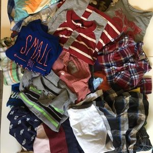 Lot of 12-18 to 2T  boy shirts
